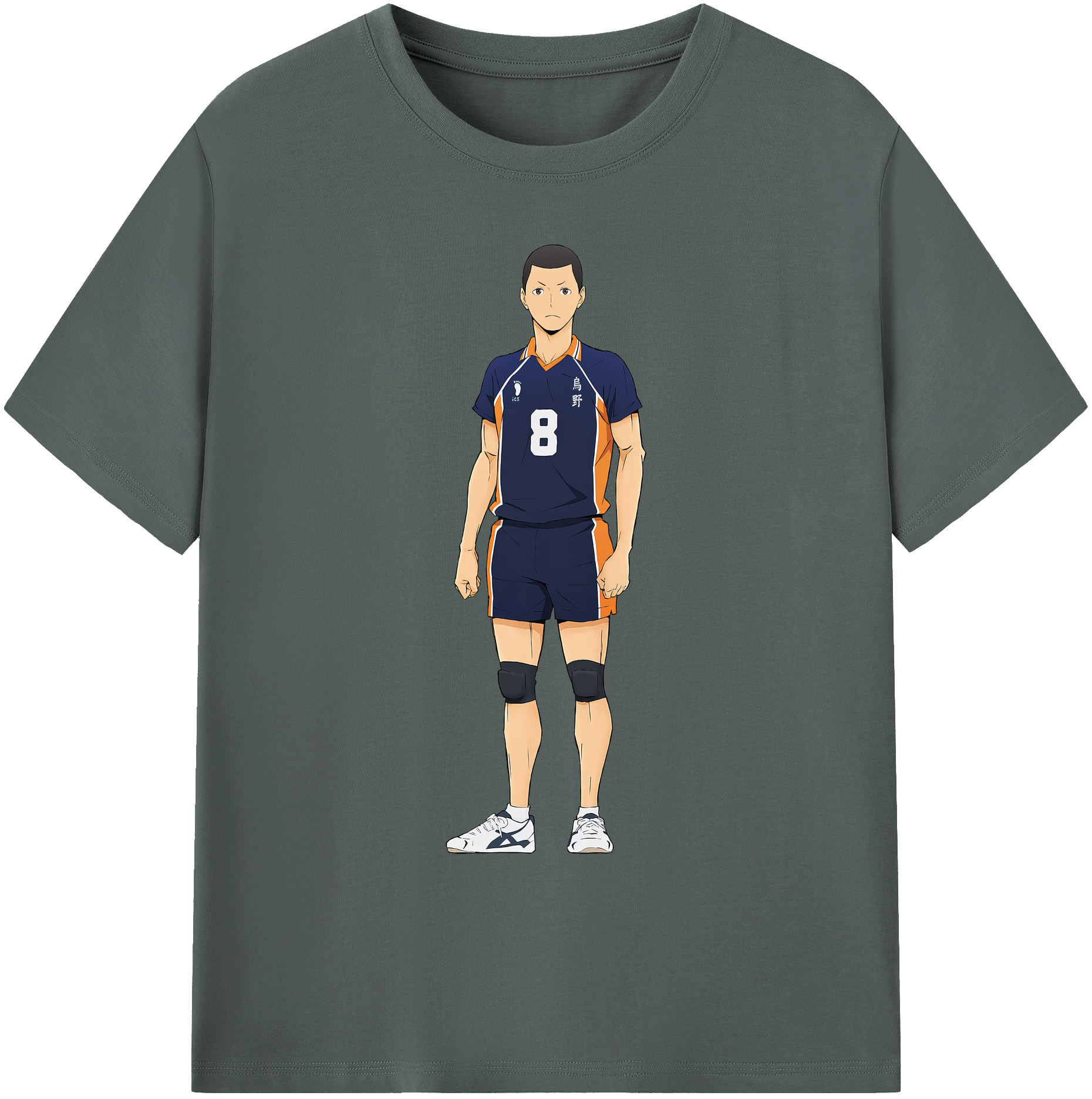 （画像用） ハイキュー!! Haikyu!! 綿100％ メンズ半袖Tシャツ｜肌触りやわらか＆通気性